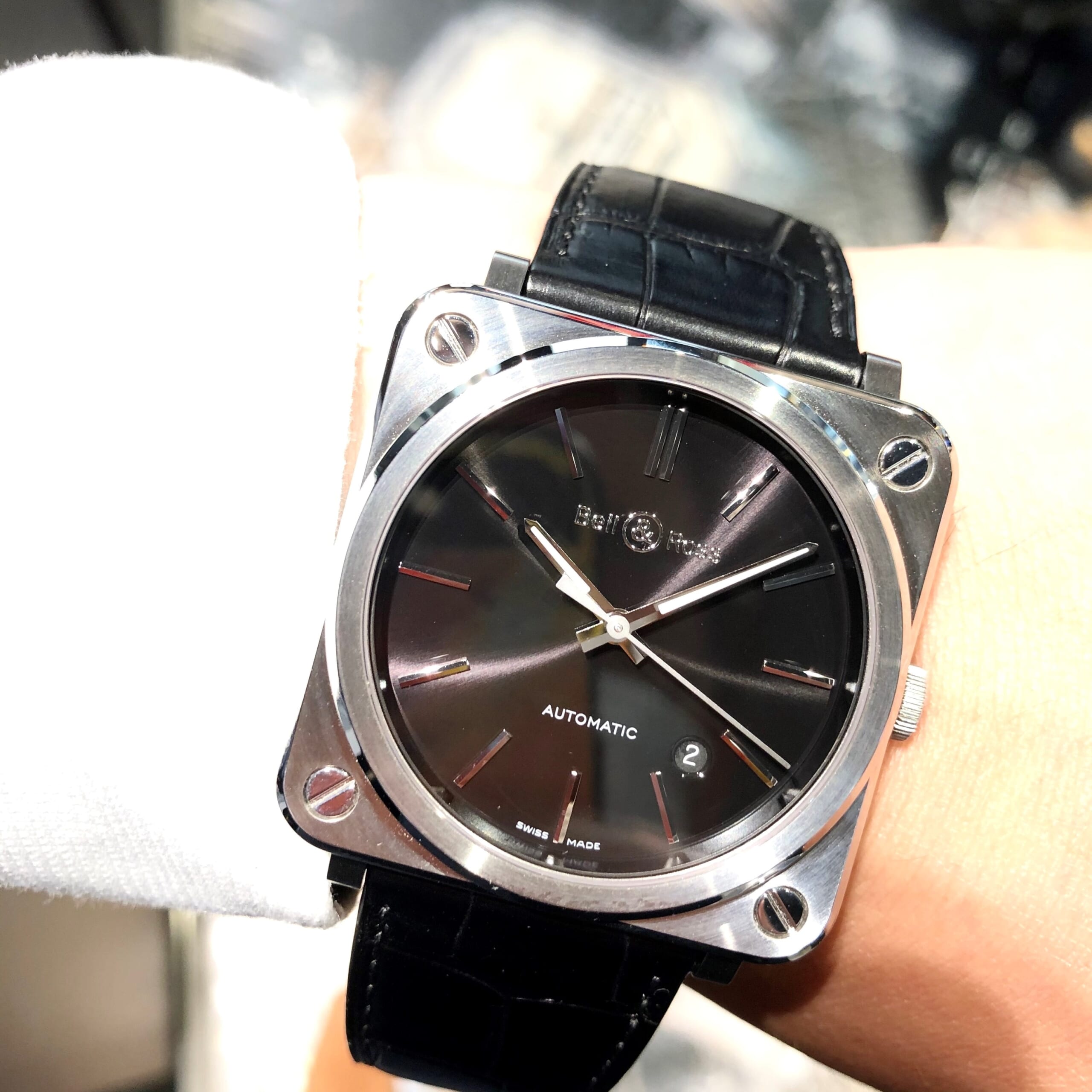 シンプルでベル＆ロスらしいＢＲＳ！ | ブランド腕時計の正規販売店 A.M.I