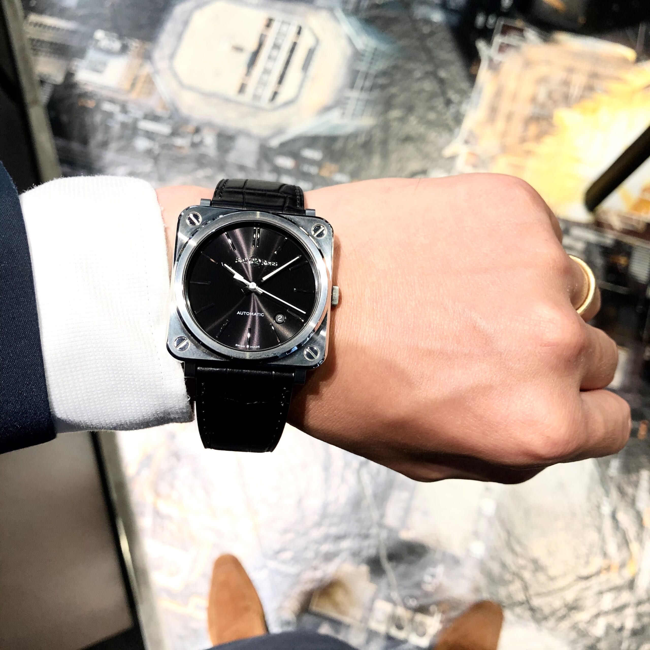 シンプルでベル＆ロスらしいＢＲＳ！ | ブランド腕時計の正規販売店 A.M.I